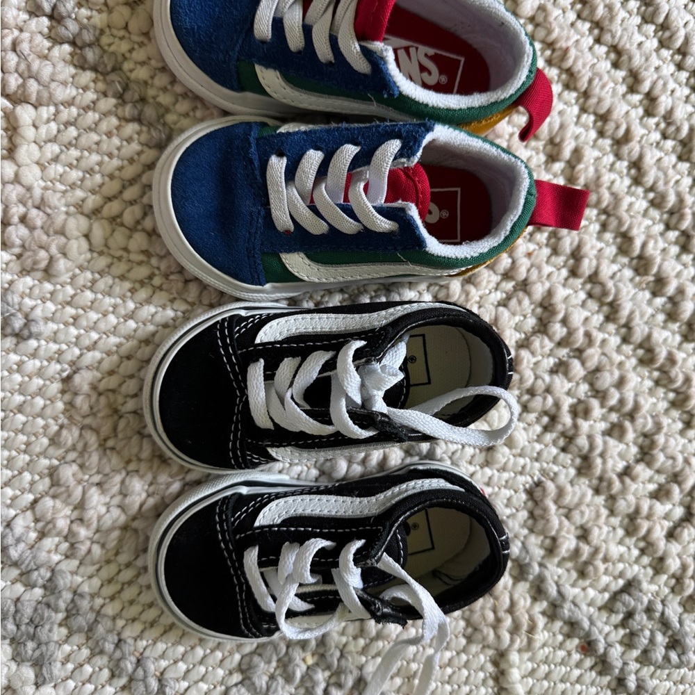Two pairs of baby Vans- Sold